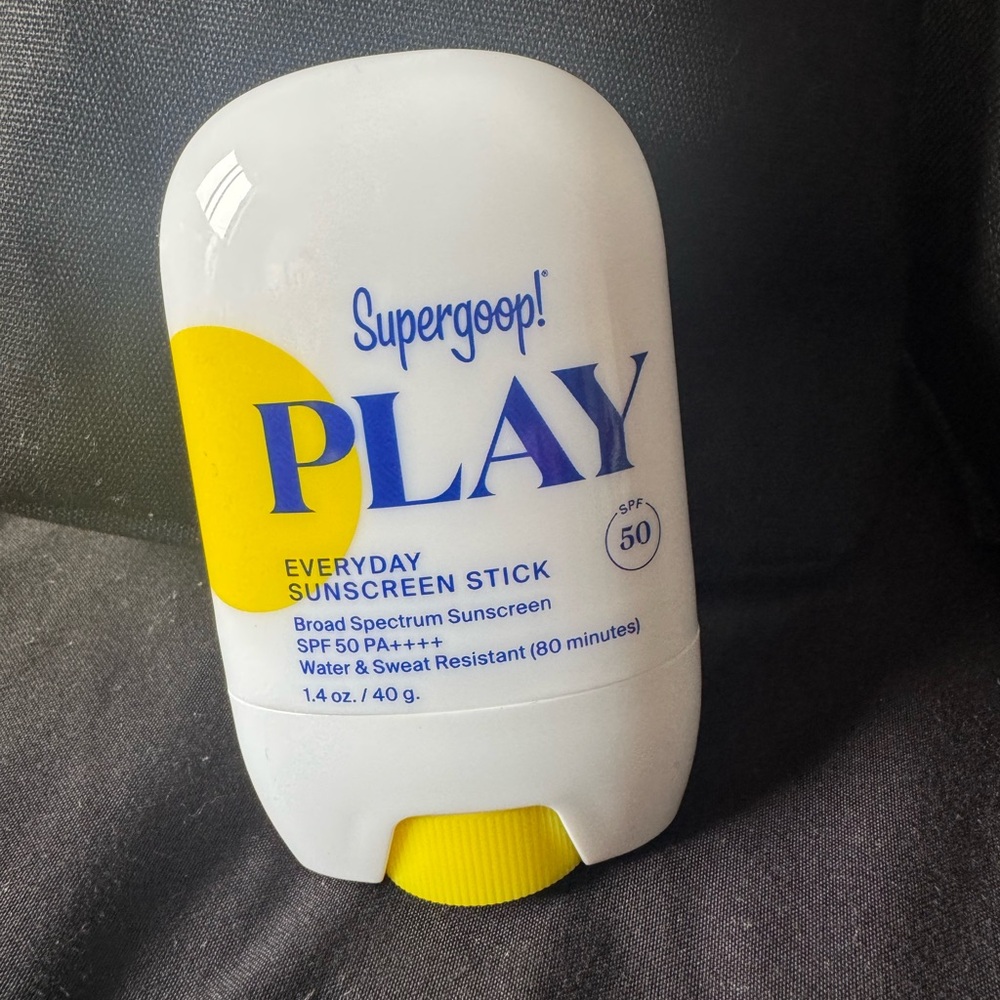 Supergoop! PLAY Sunscreen Stick with Yellow Cap